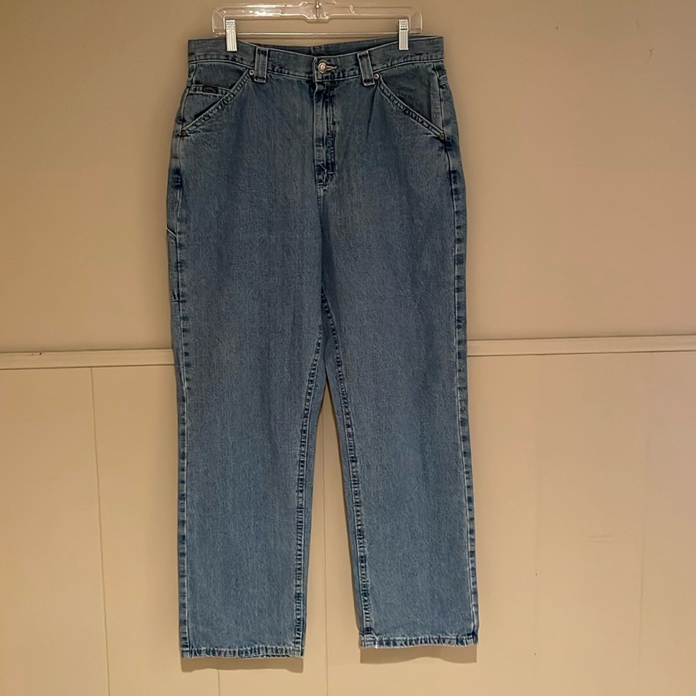 Riders Straight Leg Blue Jeans